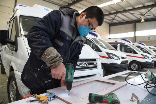 CHINA-SHANDONG-QINGDAO-AMBULANCE-PRODUCTION (CN)