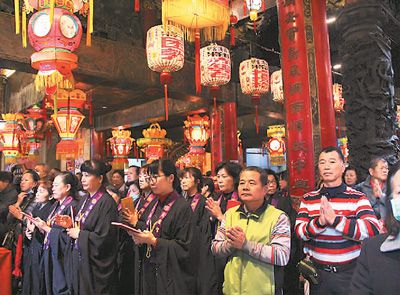海峡两岸妈祖宫庙携手抗疫线上祈福