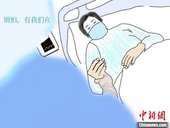 武漢支援の50日間を24枚の手描きイラストで描いた広東省の看護師