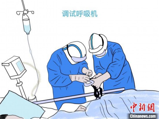 武漢支援の50日間を24枚の手描きイラストで描いた広東省の看護師