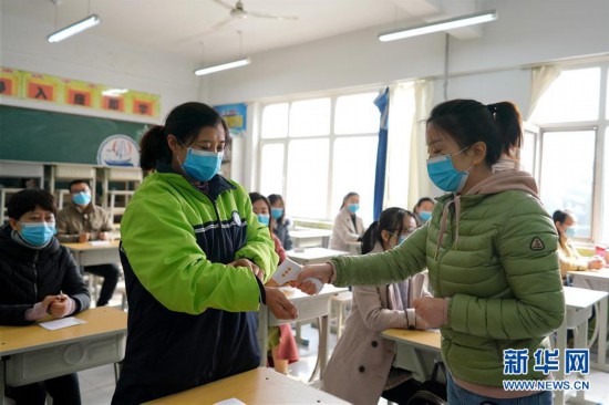 （聚焦疫情防控）（2）河北邢台：校園防疫演練 確保有序復學