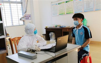 为开学做好准备 琼中教育部门举办新冠肺炎疫情应急演练