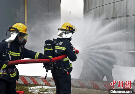 安徽消防舉行綜合演練