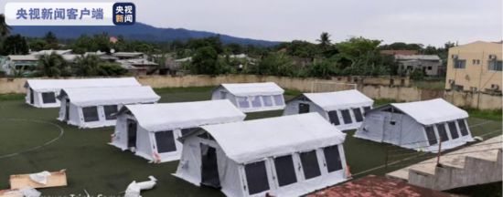 中国援圣普医疗队助力圣普建设方舱医院 分享中国经验