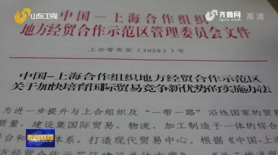 山东：打造国际合作平台主动融入“一带一路”