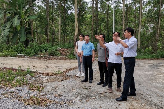 吴琪俊带队到隆安县定点扶贫村指导脱贫攻坚工作