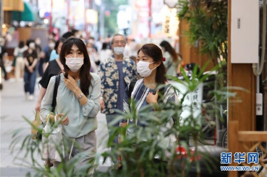日本东京观光景区人流量逐渐恢复