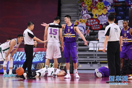 （體育）（13）籃球——CBA復賽第一階段：北京控股勝山東西王