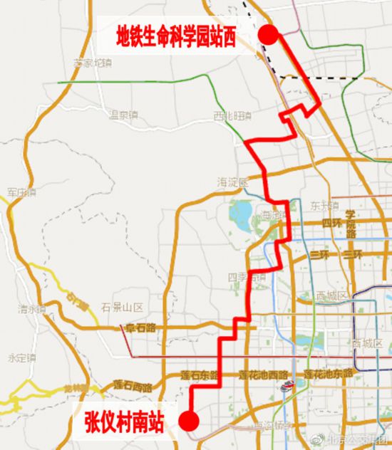 (2)调整613路