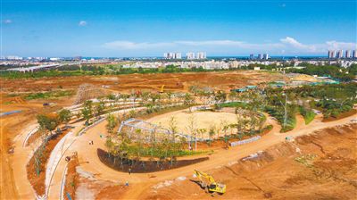海口西海岸南片区:推进生态修复 建设公园绿地