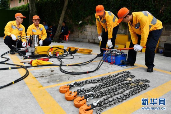 （社會）（3）貴陽：鐵路供電系統職工賽技能