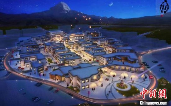 西藏阿里国际旅游小镇推进建设中
