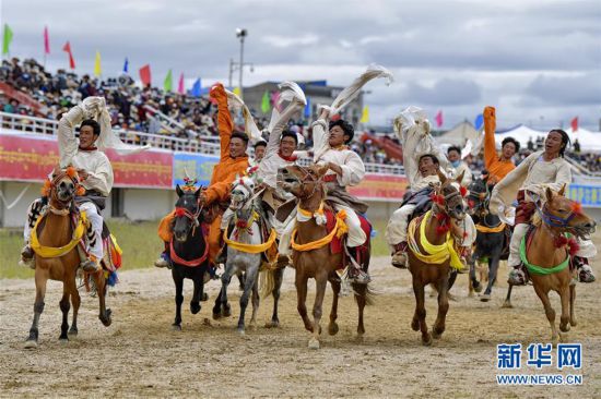 （文化）（4）2020年那曲羌塘恰青格薩爾賽馬藝術節開幕