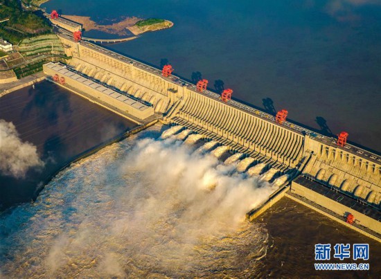 （防汛抗洪）（7）三峽入庫流量超過建庫以來最大值