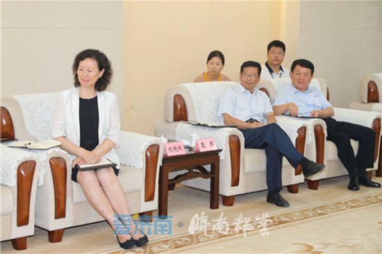 孙述涛会见山东炼化能源集团客人