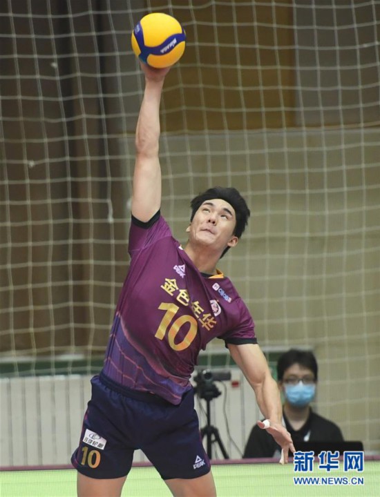 （體育）（2）排球——男排超級聯賽：上海不敵江蘇