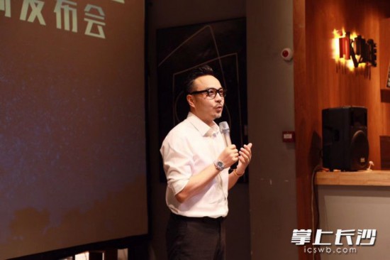 汪涵分享對書籍和電影的熱愛。主辦方供圖