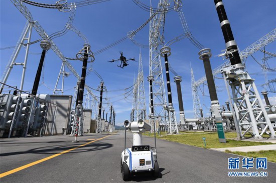 （科技）（1）福建實施1000千伏變電站無人機多機協同自主巡檢