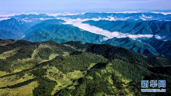 （環境）（1）雲起峰巒間 紫柏山如畫