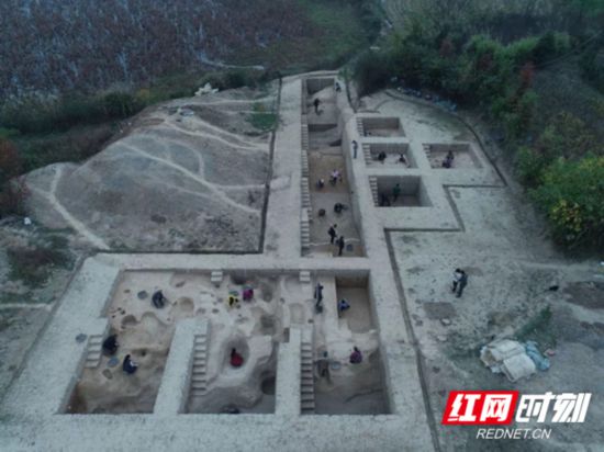 湖南岳陽華容七星墩遺址-2019年發掘現場_副本.png