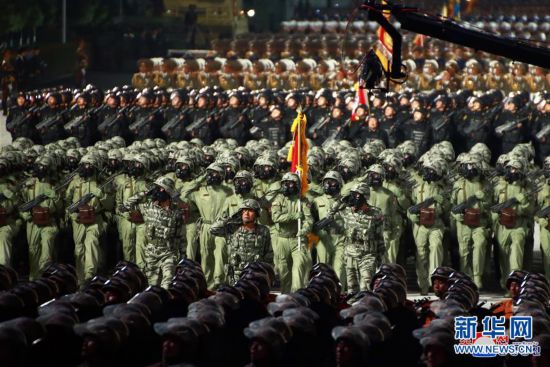 （國際）（6）朝鮮舉行閱兵式慶祝勞動黨建黨75周年