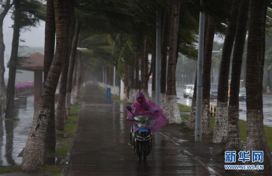 （環境）（4）台風“浪卡”登陸海南