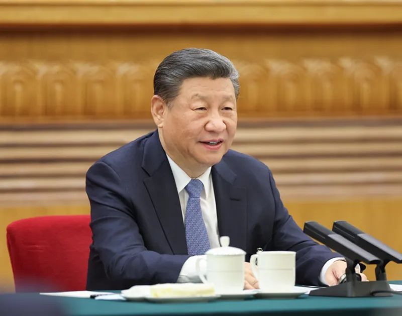 2024年3月5日,习近平参加他所在的十四届全国人大二次会议江苏代表团审议。新华社记者 鞠鹏 摄 2024年3月5日,习近平参加他所在的十四届全国人大二次会议江苏代表团审议。新华社记者 鞠鹏 摄