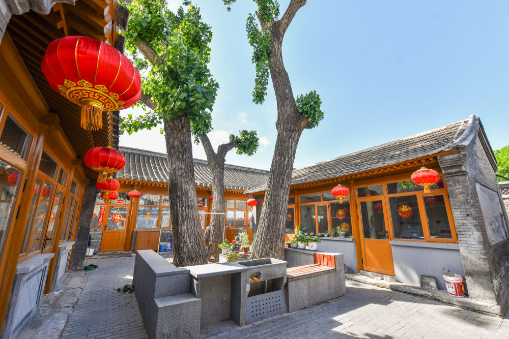 草厂胡同景观。(受访者供图) 草厂胡同景观。(受访者供图)