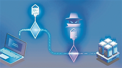 基于微型LED的量子随机数生成器提供了破纪录的随机数生成速度(示意图)。图片来源:沙特阿卜杜拉国王科技大学 基于微型LED的量子随机数生成器提供了破纪录的随机数生成速度(示意图)。图片来源:沙特阿卜杜拉国王科技大学