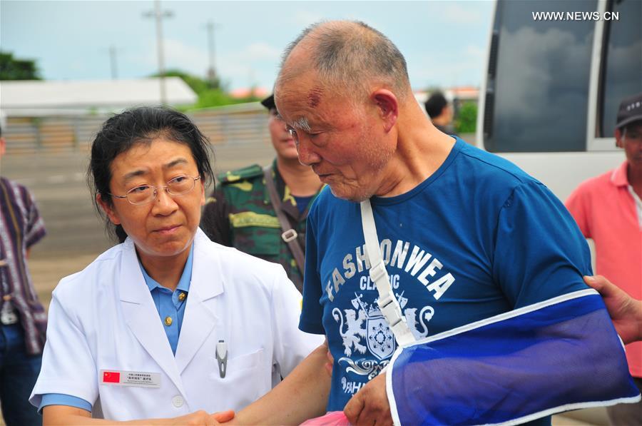 LAOS-VIENTIANE-BUS CRASH-CHINESE-RETURN