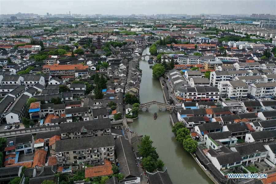 CHINA-JIANGSU-KUNSHAN-QIANDENG ANCIENT TOWN-SCENERY (CN)