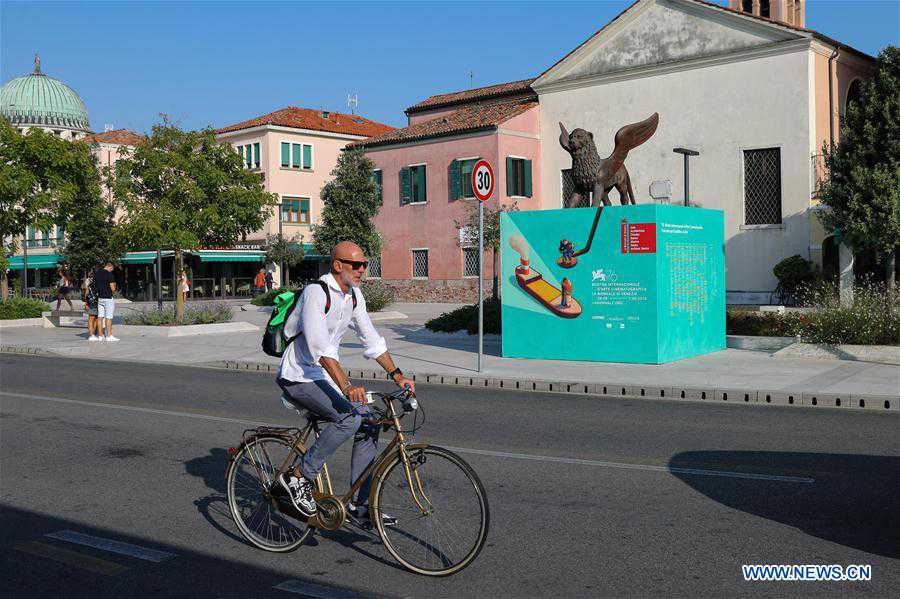 ITALY-VENICE-INTERNATIONAL FILM FESTIVAL-PREPARATION