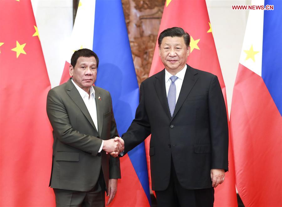 CHINA-BEIJING-XI JINPING-PHILIPPINE PRESIDENT-MEETING (CN)