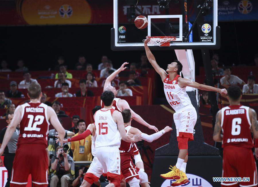 (SP)CHINA-BEIJING-BASKETBALL-FIBA WORLD CUP-GROUP A-CHN VS POL(CN)