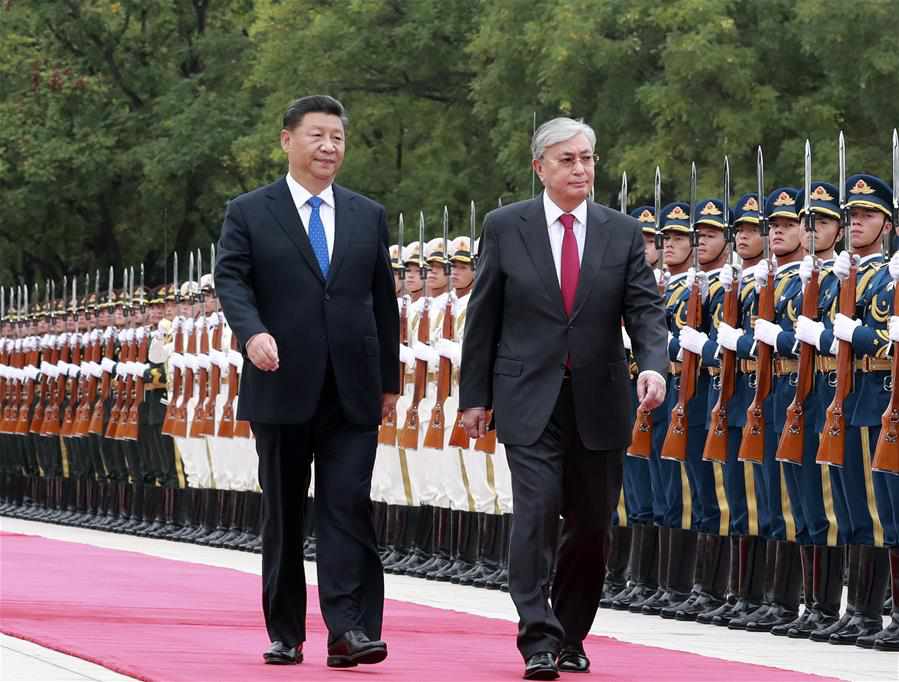 CHINA-BEIJING-XI JINPING-KAZAKH PRESIDENT-TALKS (CN)