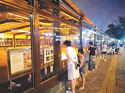 装玻璃幕墙增照明 考古工地可“夜访”