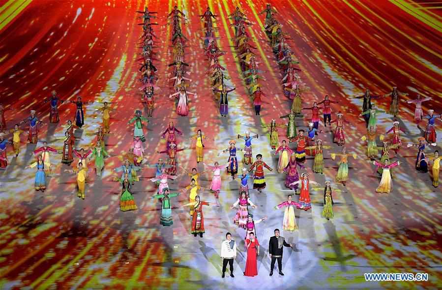 (SP)CHINA-ZHENGZHOU-NATIONAL TRADITIONAL GAMES OF ETHNIC MINORITIES-CLOSING CEREMONY (CN)