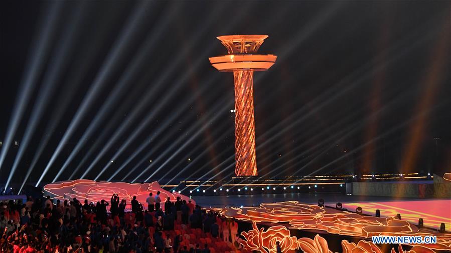 (SP)CHINA-ZHENGZHOU-NATIONAL TRADITIONAL GAMES OF ETHNIC MINORITIES-CLOSING CEREMONY (CN)