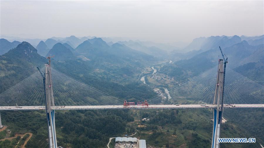 CHINA-GUIZHOU-PINGTANG BRIDGE-CONSTRUCTION-CLOSURE (CN)
