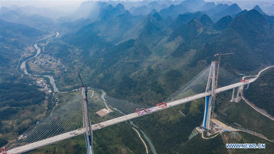 CHINA-GUIZHOU-PINGTANG BRIDGE-CONSTRUCTION-CLOSURE (CN)