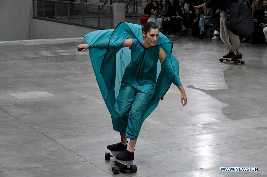 Issey Miyake Fall 2017 Ready-to-Wear at Paris Fashion Week – Footwear News