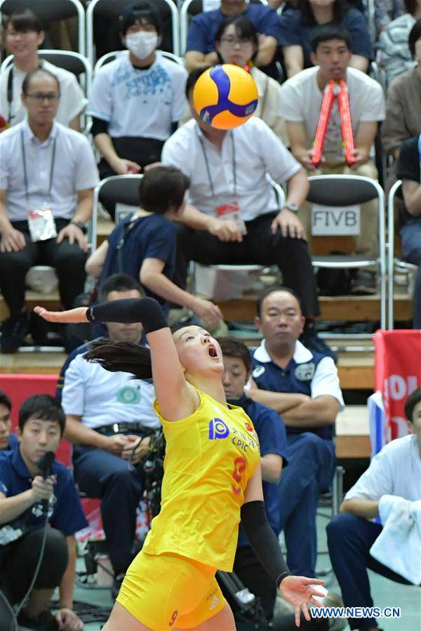 (SP)JAPAN-OSAKA-VOLLEYBALL-WOMEN'S WORLD CUP-CHN VS SRB
