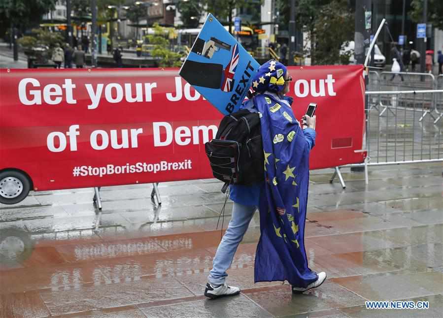 BRITAIN-MANCHESTER-CONSERVATIVE PARTY CONFERENCE 2019