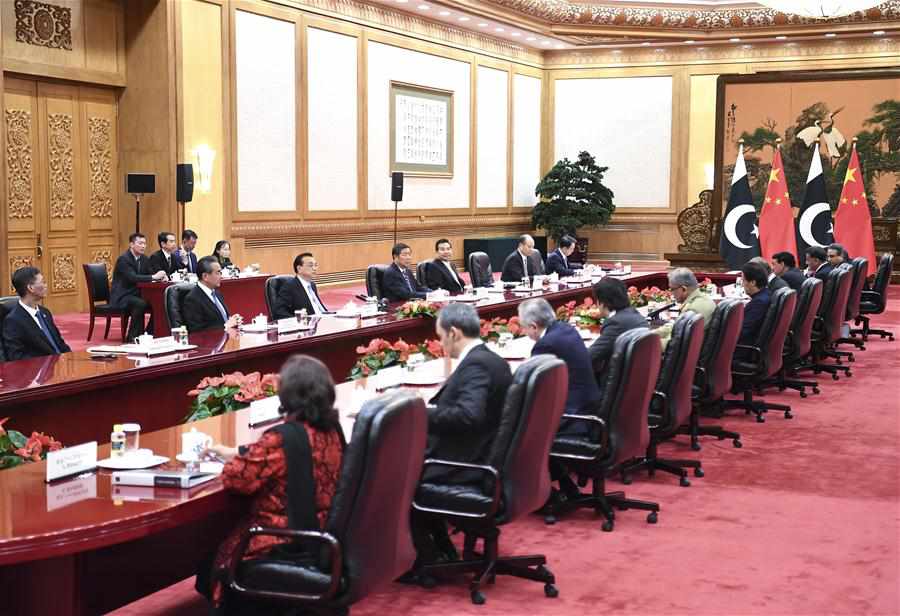 CHINA-BEIJING-LI KEQIANG-PAKISTANI PM-TALKS (CN)