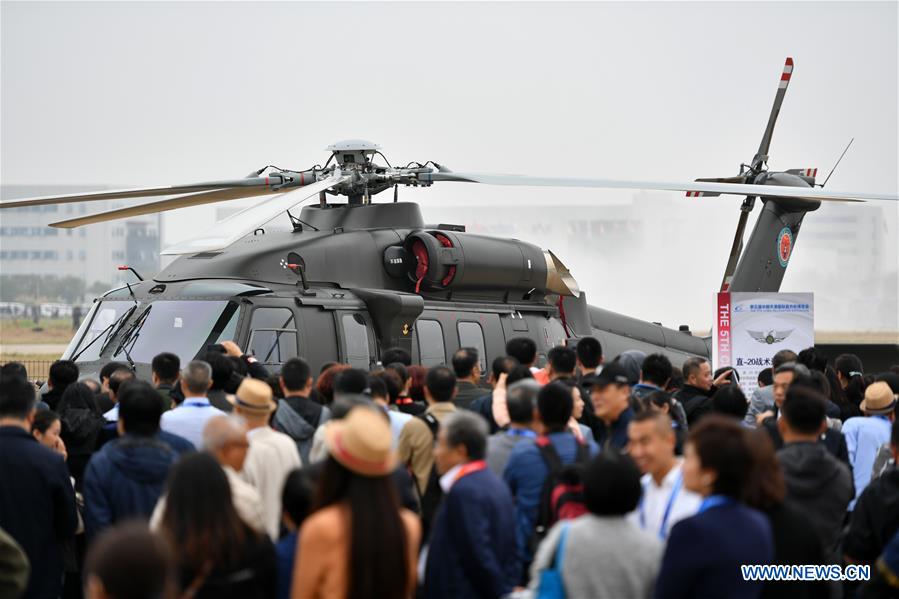 CHINA-TIANJIN-HELICOPTER EXPO-Z-20-DEMO FLIGHT (CN)