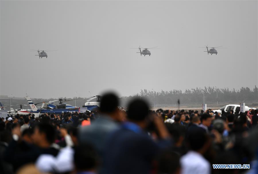 CHINA-TIANJIN-HELICOPTER EXPO-Z-20-DEMO FLIGHT (CN)