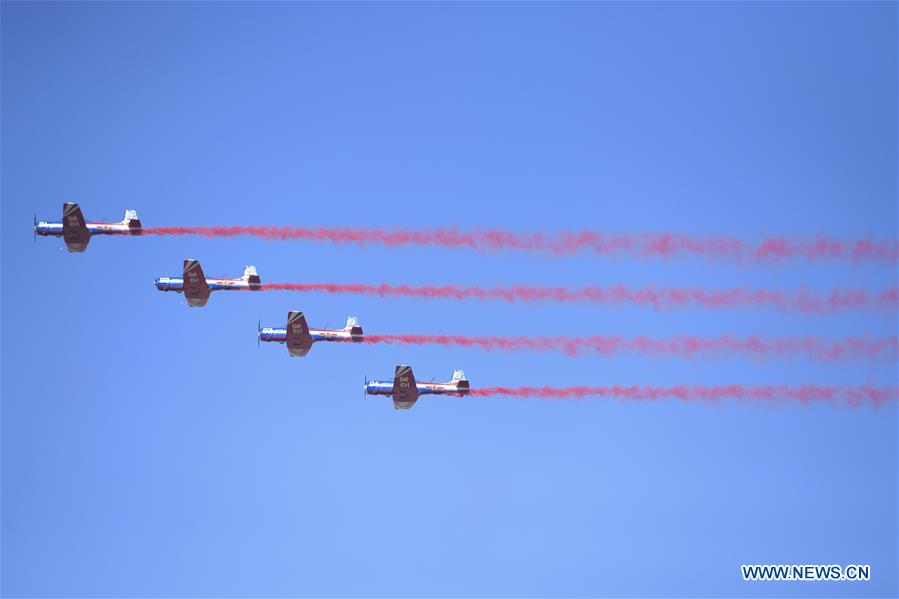 CHINA-JILIN-CHANGCHUN-PLA AIR FORCE-70TH ANNIVERSARY-CELEBRATIONS (CN)