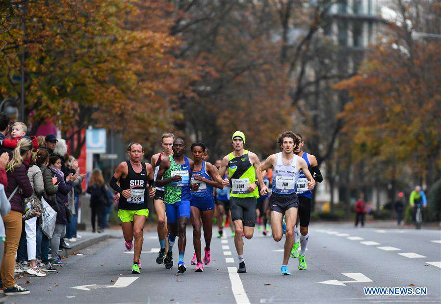 (SP)GERMANY-FRANKFURT-MARATHON