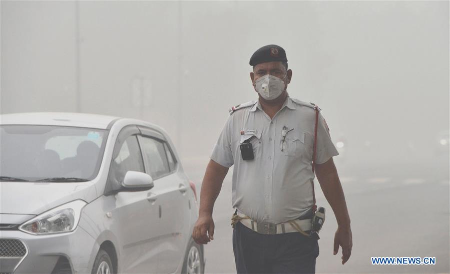 INDIA-NEW DELHI-AIR POLLUTION