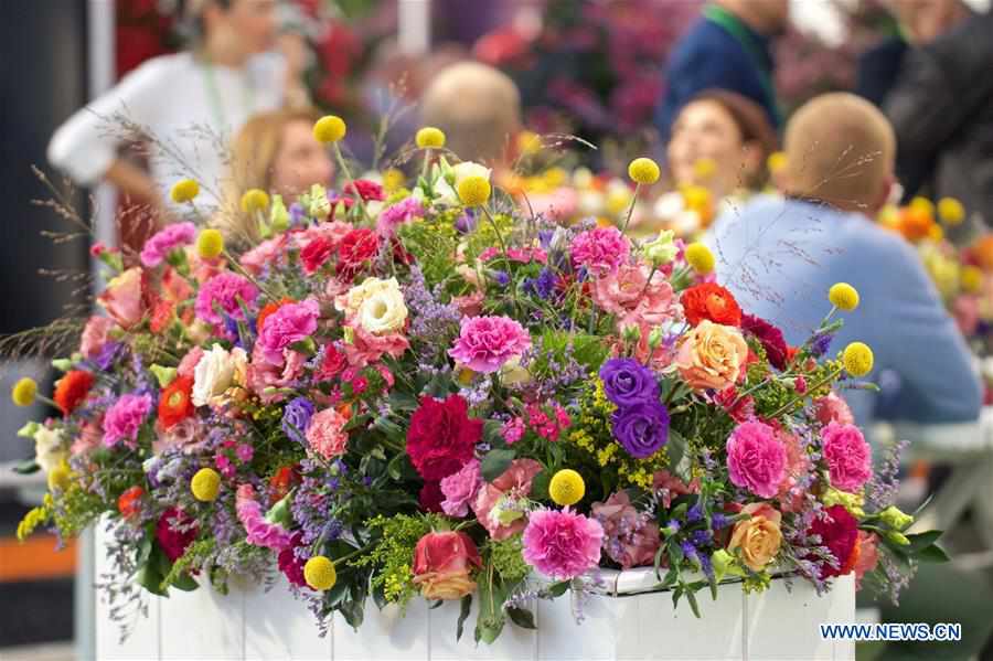 THE NETHERLANDS-VIJFHUIZEN-FLORICULTURE FAIR